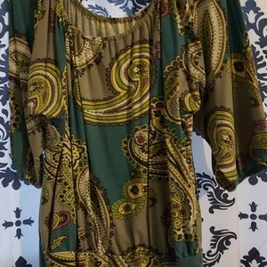 Metrostyle shirt gypsy , hippy
